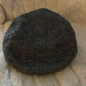 Men's Authentic Wool - Traditional Herringbone Style Flat Cap